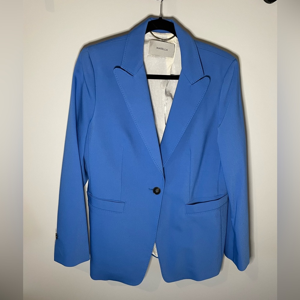 Marella blue blazer size 12